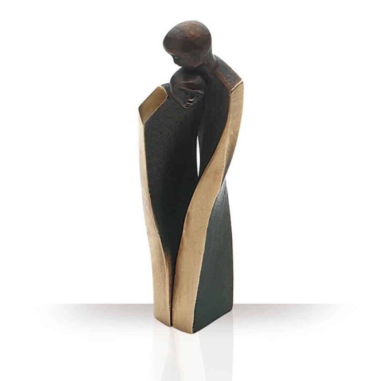 Bronzefigur Tryghed