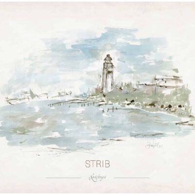 Kunstplakat "Strib" str. 50x70 cm.