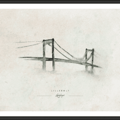 Kunstplakat “Lillebælt” str. 50x70 cm.