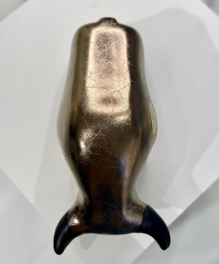 OTTO TYR lille - gylden/bronze m. mørke horn - Billede 3