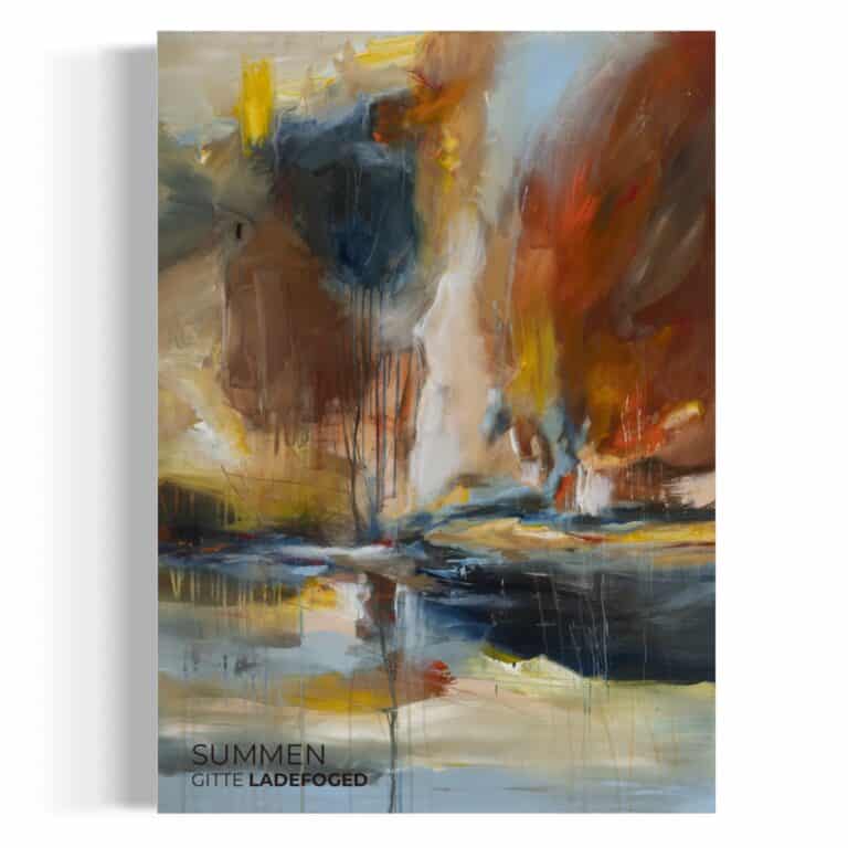 "Summen" - Giclée kunsttryk på bomuldspapir 50x70 cm.