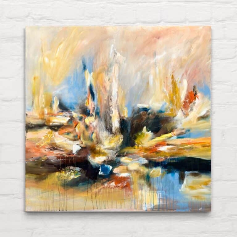Dét som solen gør ved mig 60x60 cm.