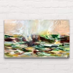 Morgenstund i mosen 70x120