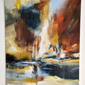 Du bliver ultimativt summen af det du giver din opmærksomhed (70x100 cm.)