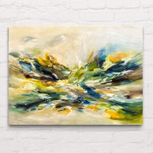 Blue & green is never to be seen 85x115