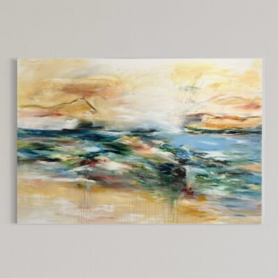 Tænk og drøm stort 70x110 cm.