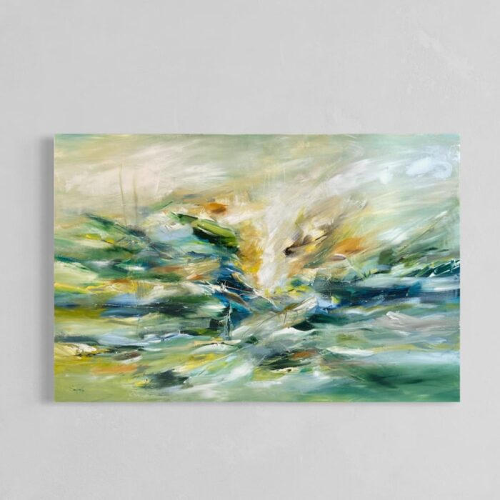 Daggry over havet 80x120