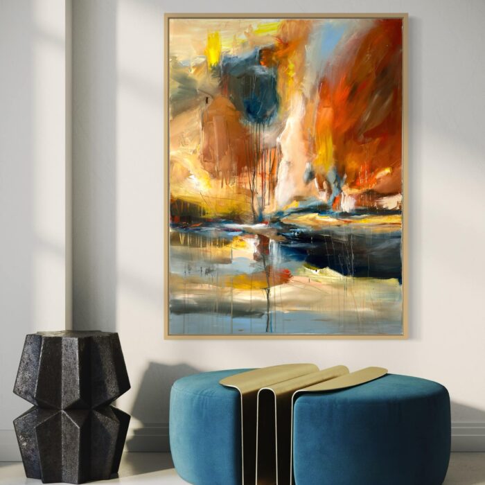 Du bliver ultimativt summen af det du giver din opmærksomhed (70x100 cm.) - Image 3