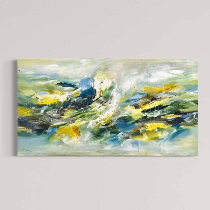 Blue and green energi 70x130