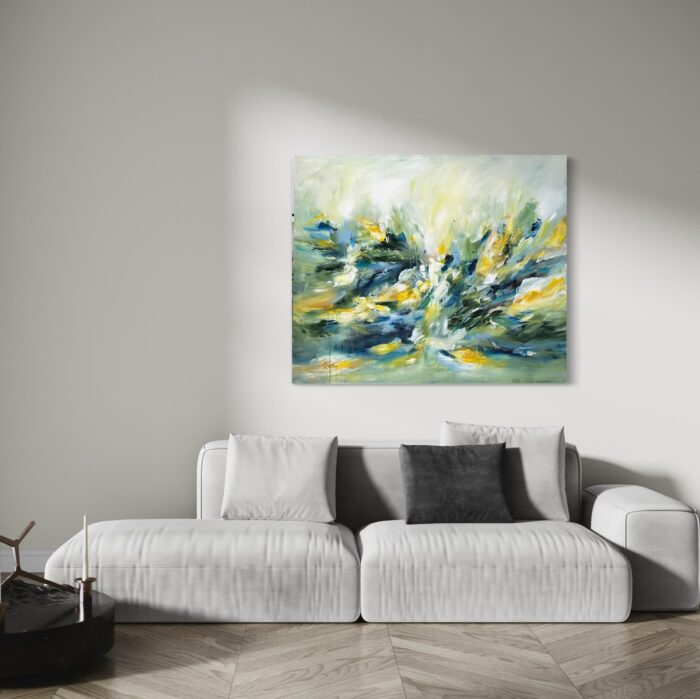 Forårsfornemmelser 120x100 - reserveret - Image 2
