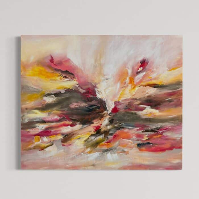 Et varmt favntag (kys livet) 100x120