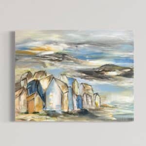 På opdagelse 90x70 cm