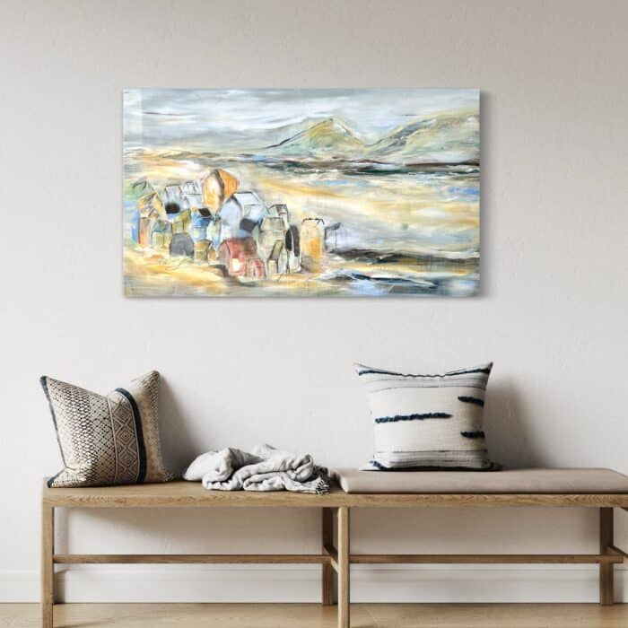 Tranquilidad 70x120 cm. - Billede 4
