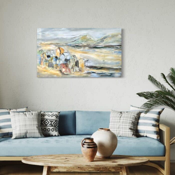 Tranquilidad 70x120 cm. - Billede 3