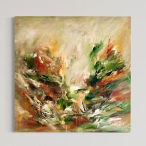 Åndehul 110x110 cm.