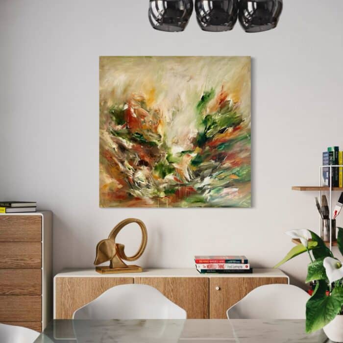 Åndehul 110x110 cm. - Billede 2