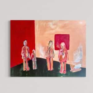 Kunstkiggere #2 - 60x80 cm.