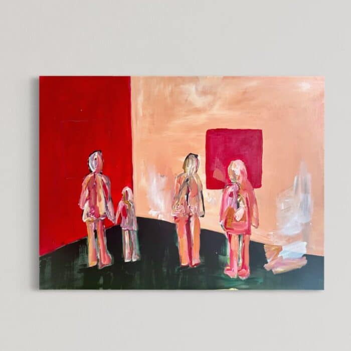 Kunstkiggere #2 - 60x80 cm.