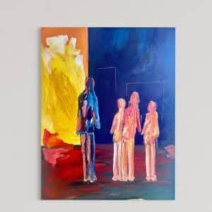 Kunstkiggere #5 - 70x90 cm.
