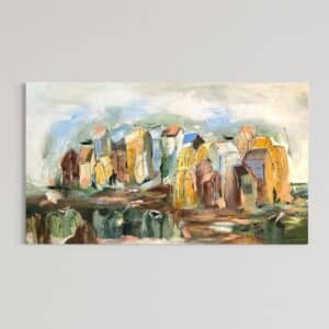 Siesteasol og bagende varme husmure 80x140 cm. - reserveret