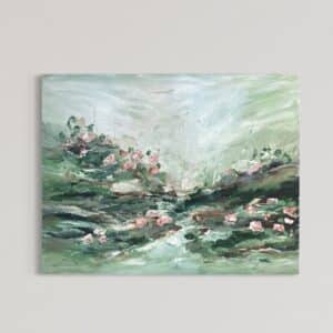 Duften af hyben 90x70 cm.