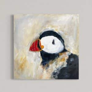 Søpapegøje 50x50 cm.