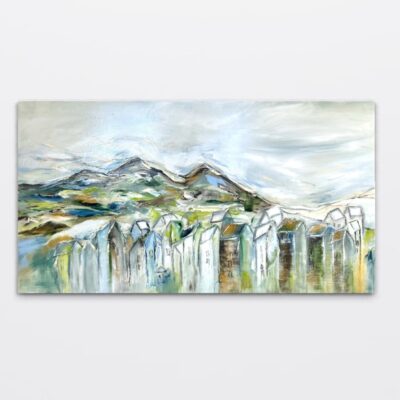Positive eskapismer 80x130 cm.