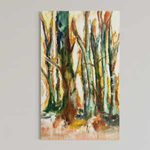 Nøgne sjæle giver ærlige billeder  80x130 cm.