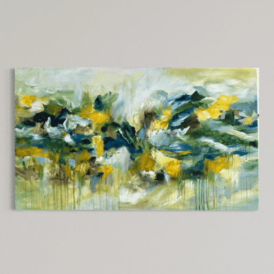 Blue & Green I 70x120