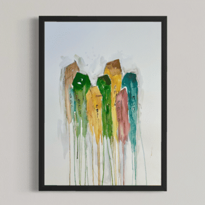 Papirværk str. 50x70 cm.  # 0505