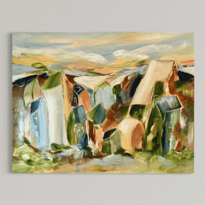 Positive eskapismer 70x90 cm. #3