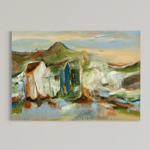 Postivive eskapismer 70x100 cm. #4