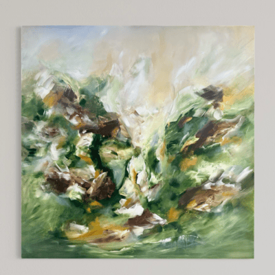Åndehul 70x70 cm.