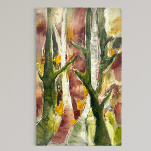 Fjerlet kommunikation 80x130 cm.