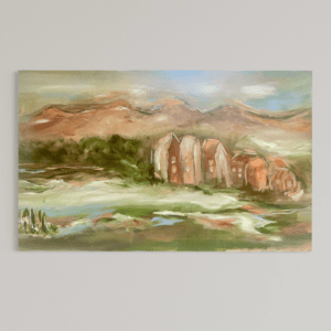 En drøm om et sjælested 80x130 cm.