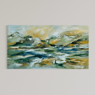 Bred udsigt 70x130 cm.