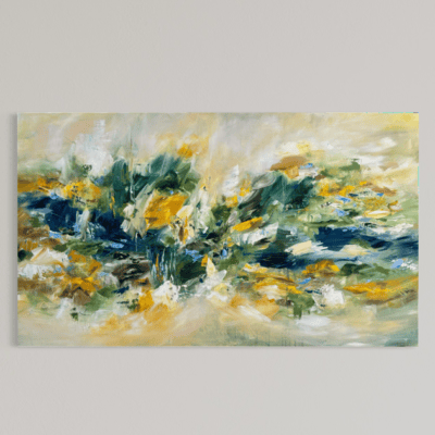 Blue & Green 70x120 cm.