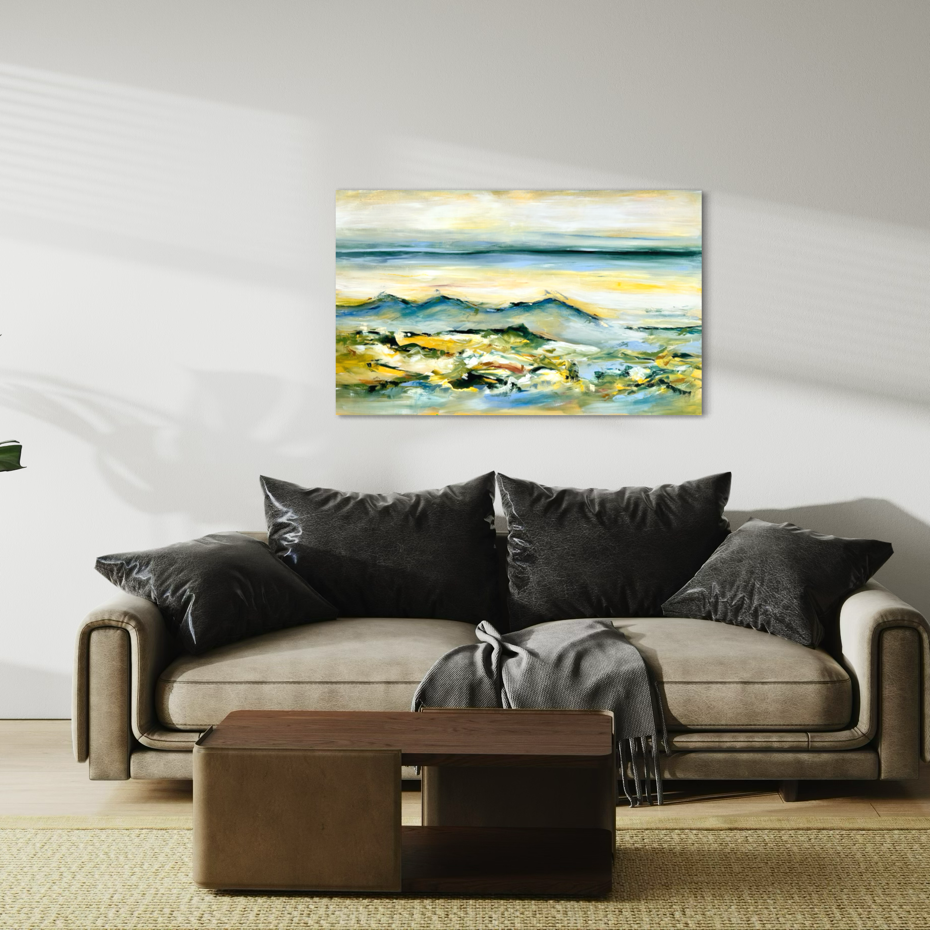Livets enkelthed II 100x120 cm. - Billede 4