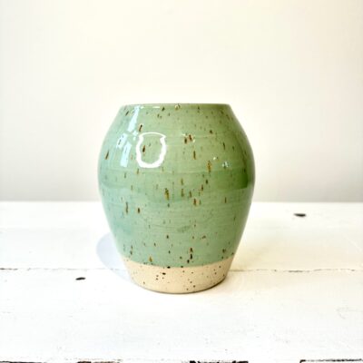 Keramik vase - mint